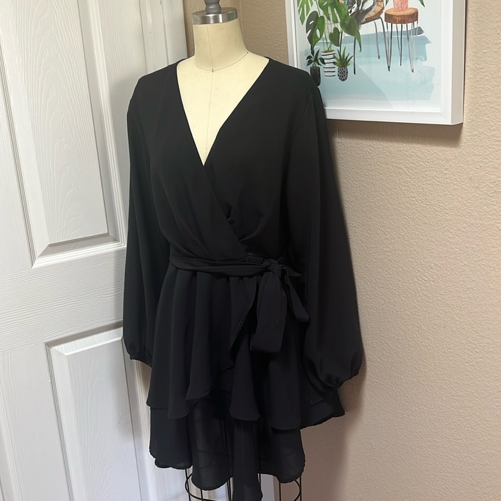 Women’s XL Tiered Ruffle Dress